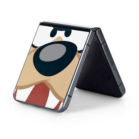 Looney Tunes Tasmanian Devil Up Close Galaxy Z Flip5 5G Skin