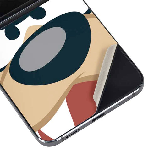 Looney Tunes Tasmanian Devil Up Close Galaxy Z Flip5 5G Skin