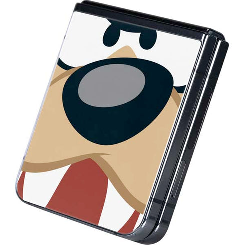 Looney Tunes Tasmanian Devil Up Close Galaxy Z Flip5 5G Skin