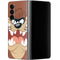 Looney Tunes Tasmanian Devil Up Close Galaxy Z Fold4 5G Skin