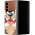 Looney Tunes Tasmanian Devil Up Close Galaxy Z Fold4 5G Skin