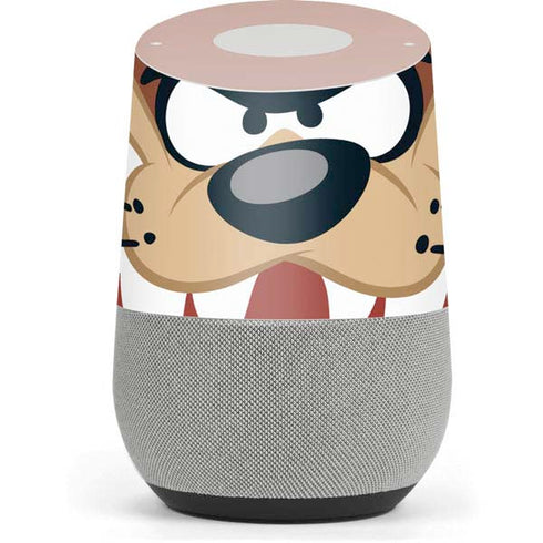 Looney Tunes Tasmanian Devil Up Close Google Home Skin
