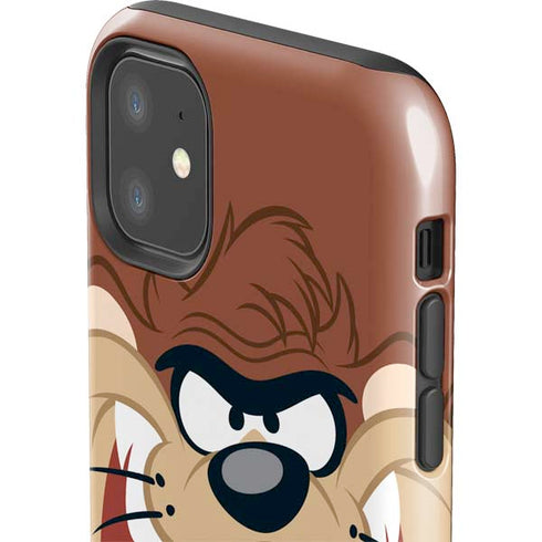 Looney Tunes Tasmanian Devil Up Close iPhone 11 Impact Case