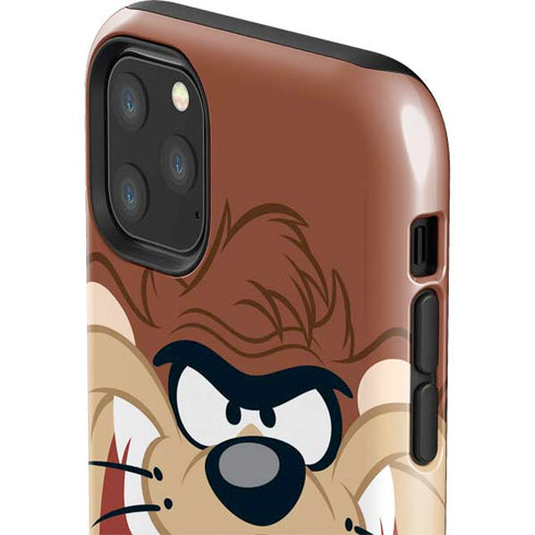 Looney Tunes Tasmanian Devil Up Close iPhone 11 Pro Max Impact Case