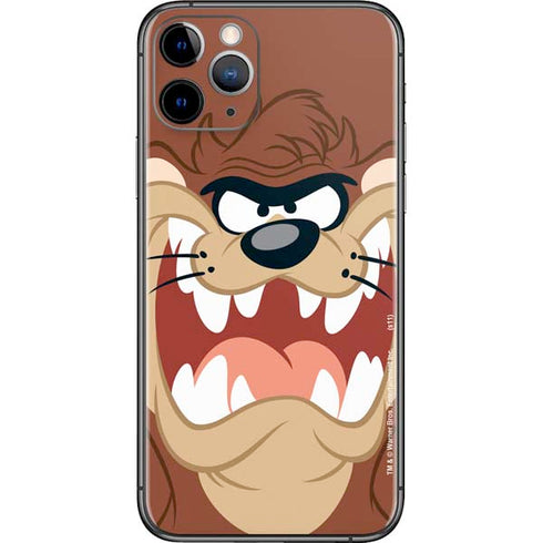 Looney Tunes Tasmanian Devil Up Close iPhone 11 Pro Skin