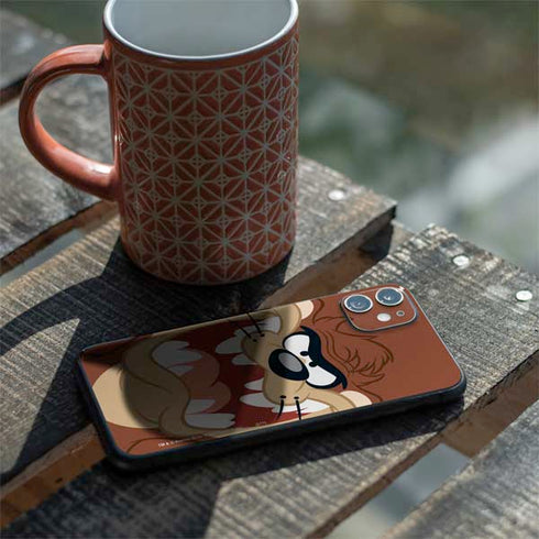 Looney Tunes Tasmanian Devil Up Close iPhone 11 Skin