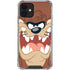 Looney Tunes Tasmanian Devil Up Close iPhone 12 Clear Case