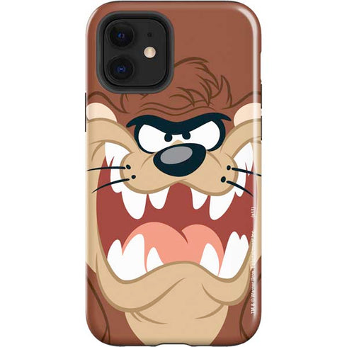 Looney Tunes Tasmanian Devil Up Close iPhone 12 Impact Case