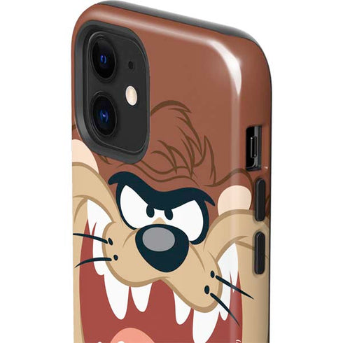 Looney Tunes Tasmanian Devil Up Close iPhone 12 Impact Case