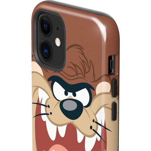 Looney Tunes Tasmanian Devil Up Close iPhone 12 Mini Impact Case