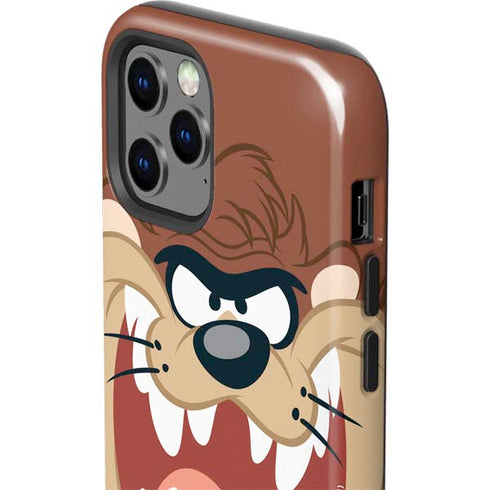 Looney Tunes Tasmanian Devil Up Close iPhone 12 Pro Impact Case