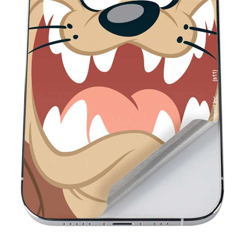 Looney Tunes Tasmanian Devil Up Close iPhone 12 Pro Skin