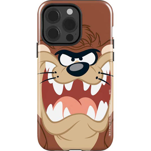 Looney Tunes Tasmanian Devil Up Close iPhone 13 Pro Impact Case
