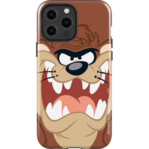 Looney Tunes Tasmanian Devil Up Close iPhone 13 Pro Max Impact Case