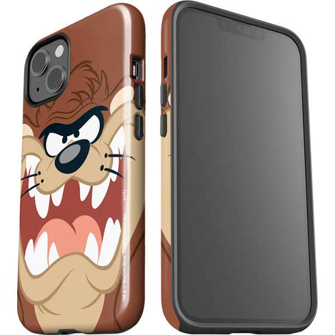 Looney Tunes Tasmanian Devil Up Close iPhone 15 Plus Impact Case