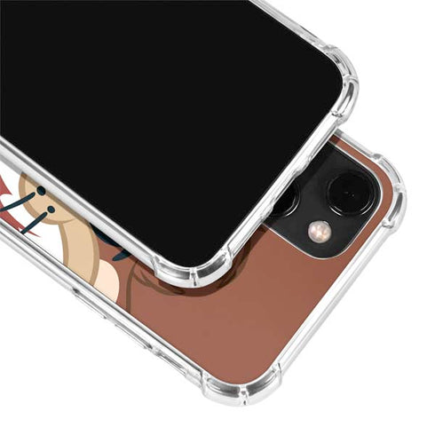 Looney Tunes Tasmanian Devil Up Close iPhone 14 Plus Clear Case