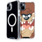 Looney Tunes Tasmanian Devil Up Close iPhone 15 Plus MagSafe Case