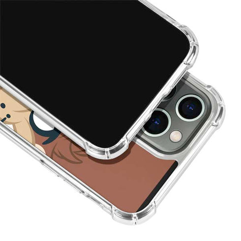 Looney Tunes Tasmanian Devil Up Close iPhone 15 Pro Clear Case