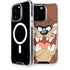 Looney Tunes Tasmanian Devil Up Close iPhone 15 Pro MagSafe Case