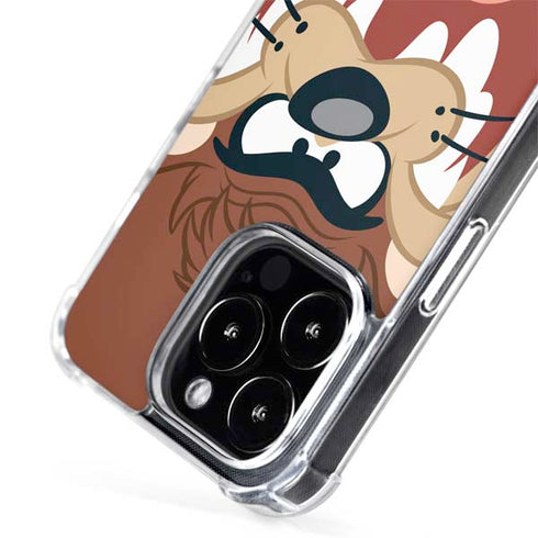 Looney Tunes Tasmanian Devil Up Close iPhone 15 Pro Max MagSafe Case