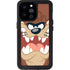 Looney Tunes Tasmanian Devil Up Close iPhone 14 Pro Max Waterproof Case