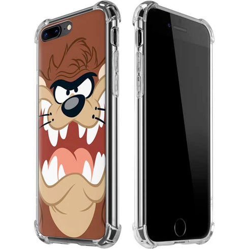 Looney Tunes Tasmanian Devil Up Close iPhone 7/8 Plus Clear Case