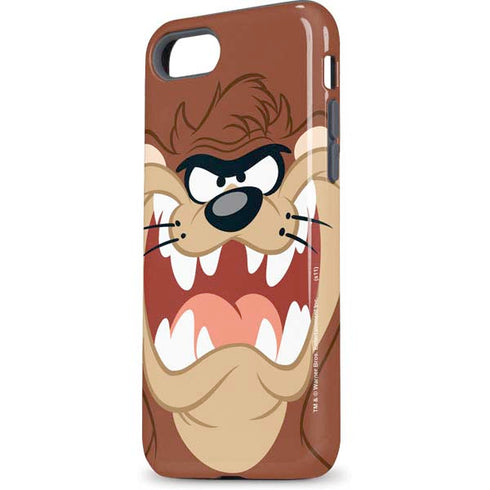 Looney Tunes Tasmanian Devil Up Close iPhone 8 Pro Case