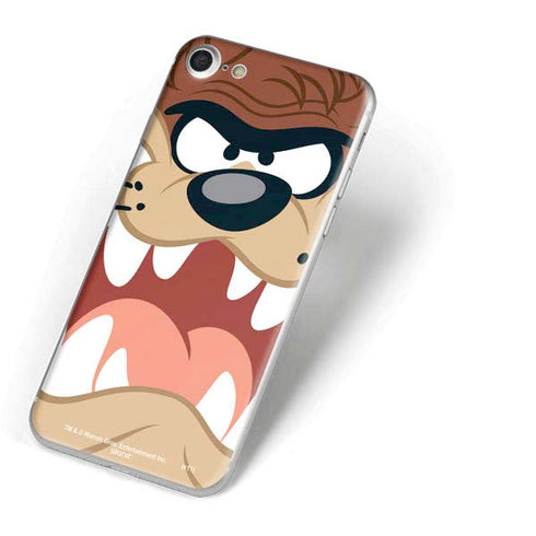 Looney Tunes Tasmanian Devil Up Close iPhone 8 Skin