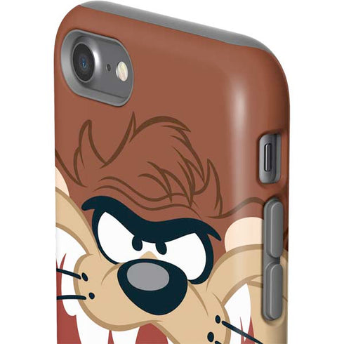 Looney Tunes Tasmanian Devil Up Close iPhone SE (2nd & 3rd Gen) Pro Case