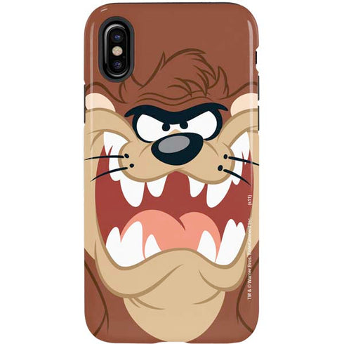 Looney Tunes Tasmanian Devil Up Close iPhone X Pro Case