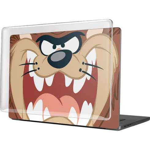 Looney Tunes Tasmanian Devil Up Close MacBook Pro 16in (2021-25) Case plus Skin