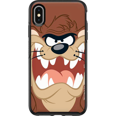 Looney Tunes Tasmanian Devil Up Close Otterbox Symmetry iPhone Skin