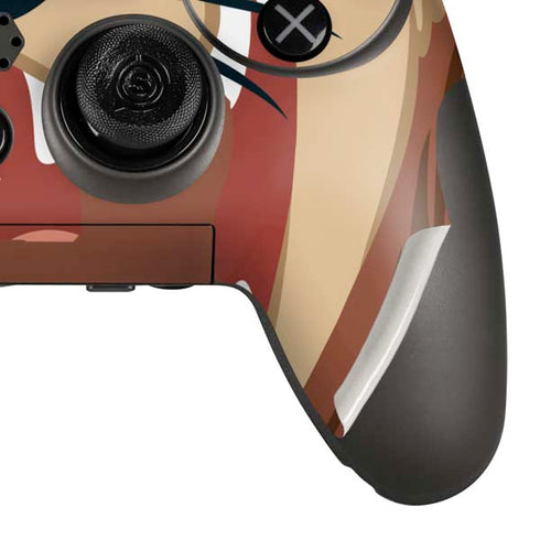 Looney Tunes Tasmanian Devil Up Close PlayStation Scuf Vantage 2 Controller Skin