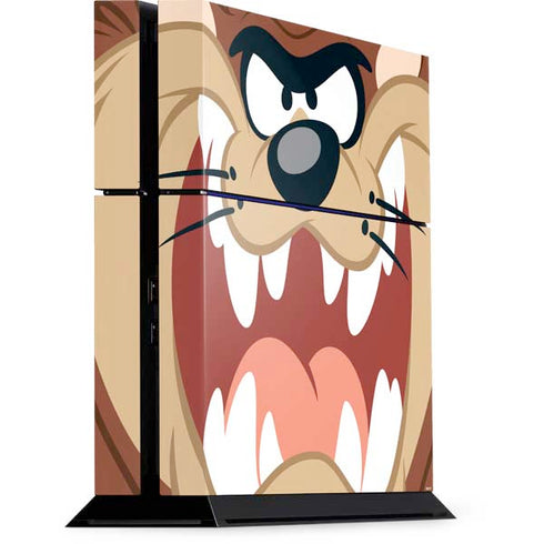 Looney Tunes Tasmanian Devil Up Close PS4 Console Skin