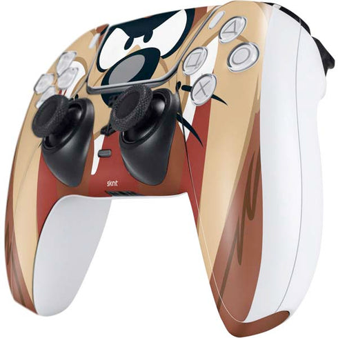 Looney Tunes Tasmanian Devil Up Close PS5 Controller Skin