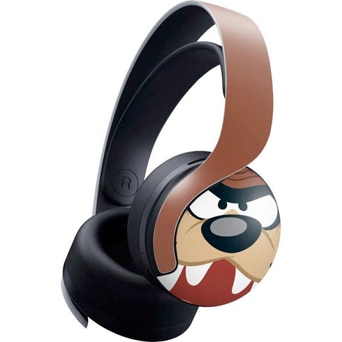 Looney Tunes Tasmanian Devil Up Close PULSE 3D Wireless Headset for PS5 Skin