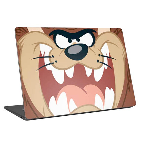 Looney Tunes Tasmanian Devil Up Close Universal Laptop 16.6in (13.4 x 9.7in) Skin