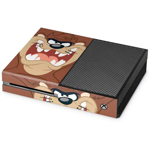 Looney Tunes Tasmanian Devil Up Close Xbox One Console Skin