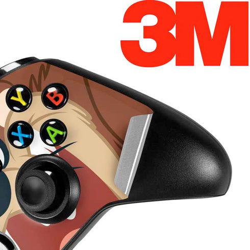 Looney Tunes Tasmanian Devil Up Close Xbox One S Controller Skin