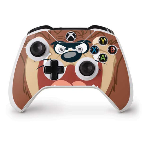 Looney Tunes Tasmanian Devil Up Close Xbox One S Controller Skin