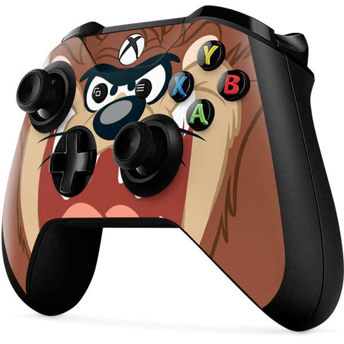 Looney Tunes Tasmanian Devil Up Close Xbox One X Controller Skin