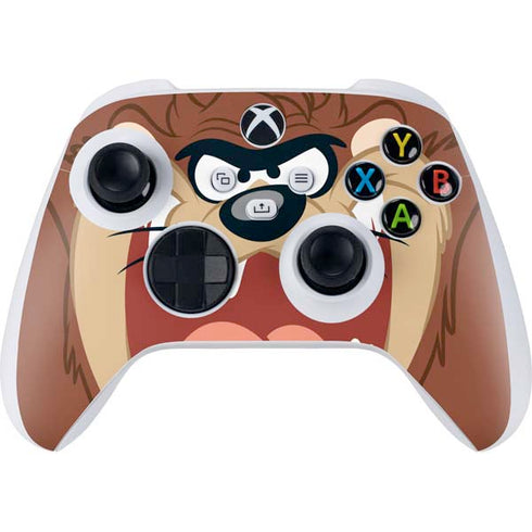 Looney Tunes Tasmanian Devil Up Close Xbox Series S Controller Skin