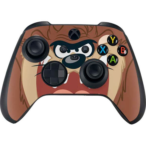 Looney Tunes Tasmanian Devil Up Close Xbox Series X Controller Skin