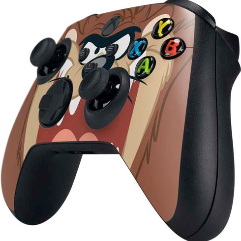 Looney Tunes Tasmanian Devil Up Close Xbox Series X Controller Skin