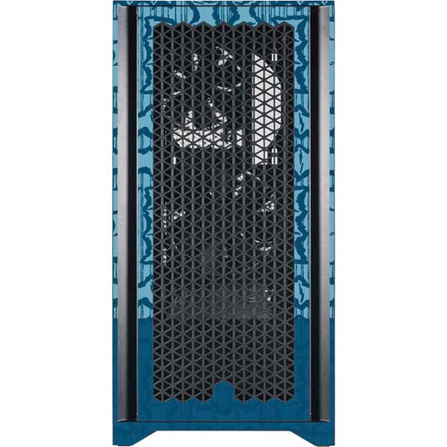 Looney Tunes Tasmanian Devil Yell Corsair 4000D Tempered Glass Mid-Tower ATX Case Skin