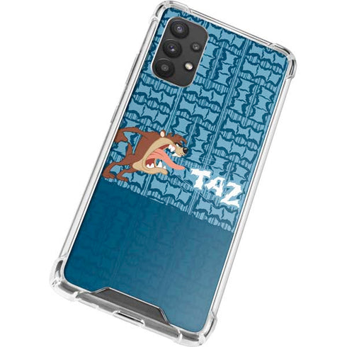 Looney Tunes Tasmanian Devil Yell Galaxy A32 5G Clear Case