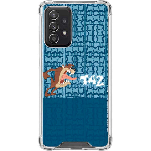 Looney Tunes Tasmanian Devil Yell Galaxy A52 5G Clear Case