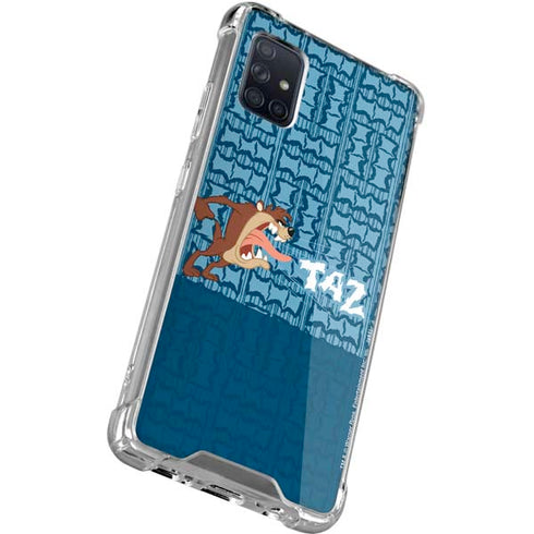 Looney Tunes Tasmanian Devil Yell Galaxy A71 5G Clear Case