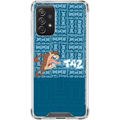 Looney Tunes Tasmanian Devil Yell Galaxy A72 5G Clear Case