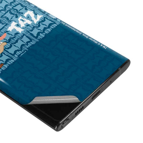 Looney Tunes Tasmanian Devil Yell Galaxy Note 10 Skin